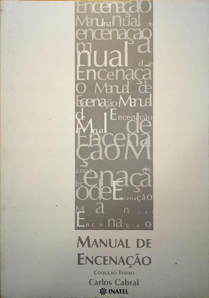 MANUAL DE ENCENAÇÃO.