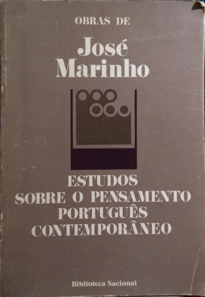 ESTUDOS SOBRE O PENSAMENTO PORTUGUÃŠS CONTEMPORÃ‚NEO.