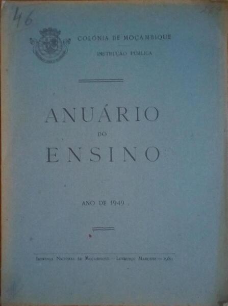 ANUÃRIO DO ENSINO - ANO DE 1949.