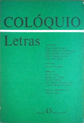 COLÓQUIO LETRAS, N.º 43, MAIO 1978.