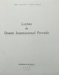 LIÇÕES DE DIREITO INTERNACIONAL PRIVADO. [1973]
