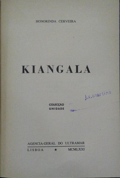 KIANGALA.