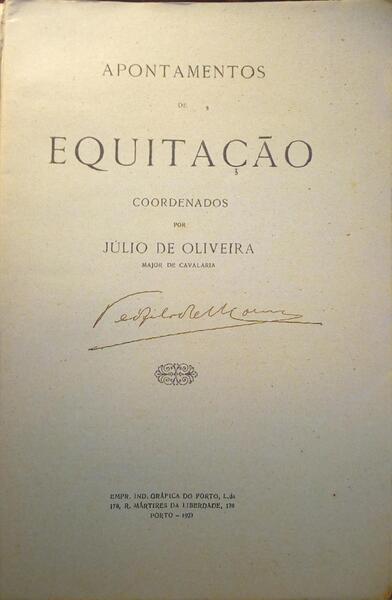 APONTAMENTOS DE EQUITAÃ‡ÃƒO.