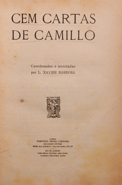 CEM CARTAS DE CAMILLO.