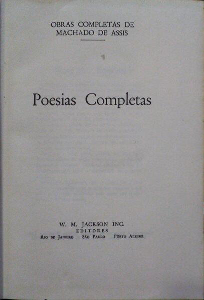 POESIAS COMPLETAS.