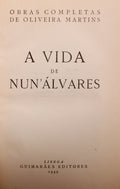 A VIDA DE NUN'Ã?LVARES. [7.ª EDIÇÃO]