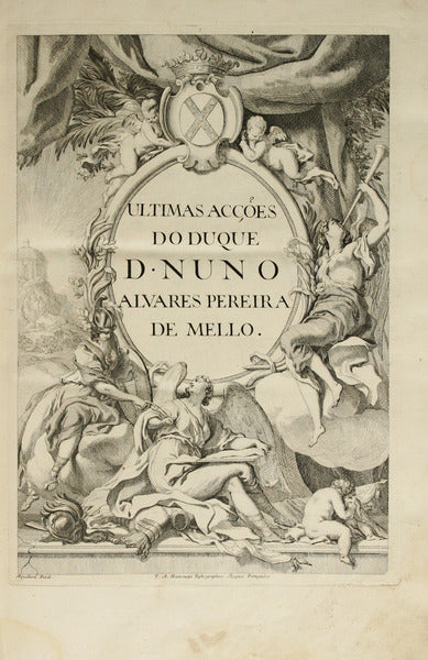 ULTIMAS ACÇÕES DO DUQUE D. NUNO ALVARES PEREIRA DE MELLO.