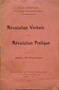 RÉVOLUTION VERBALE ET RÉVOLUTION PRATIQUE.