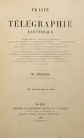 TRAITÉ DE TÉLÉGRAPHIE ÉLECTRIQUE.