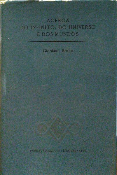 ACERCA DO INFINITO, DO UNIVERSO E DOS MUNDOS. [1.ª EDIÇÃO].