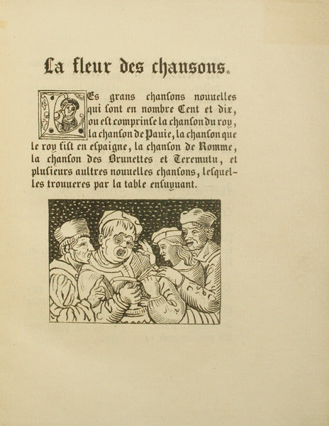FLEUR (LA) DES CHANSONS.