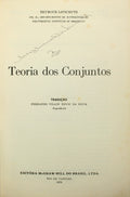 LIPSCHUTZ. (Seymour) TEORIA DOS CONJUNTOS.