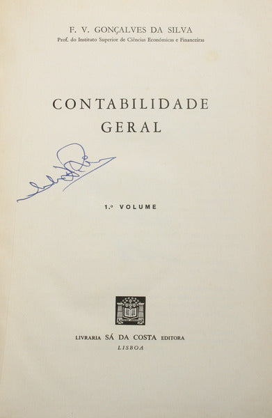 CONTABILIDADE GERAL. [2 VOLS.]