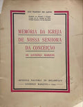 MEMÓRIA DA IGREJA DE NOSSA SENHORA DA CONCEIÇÃO.