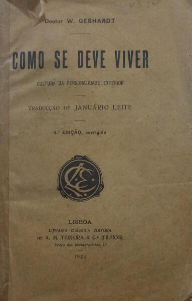 COMO SE DEVE VIVER.