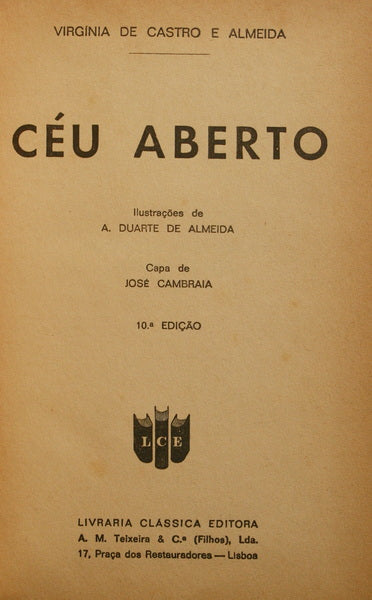 CÉU ABERTO. [10.ª EDIÇÃO]