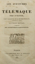 FÉNELON. (François de Salignac de La Mothe) LES AVENTURES DE TÉLÉMAQUE, FILS D'ULYSSE. [1836]