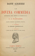 ALIGHIERI. (Dante) LA DIVINA COMMEDIA.