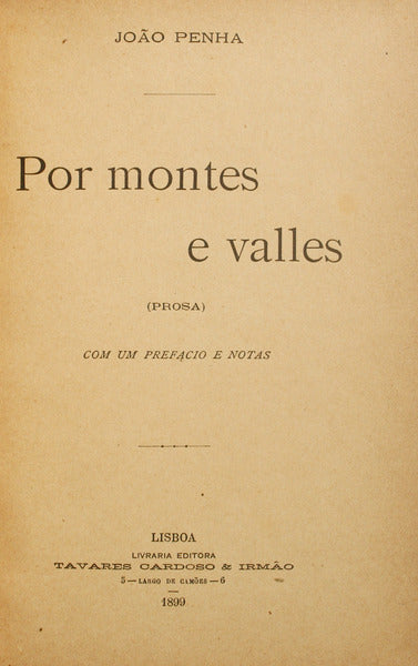 POR MONTES E VALLES.