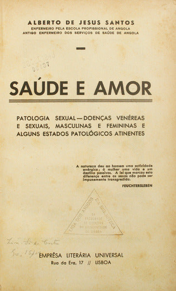 SAÚDE E AMOR.