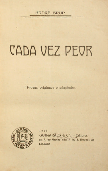 CADA VEZ PEOR.