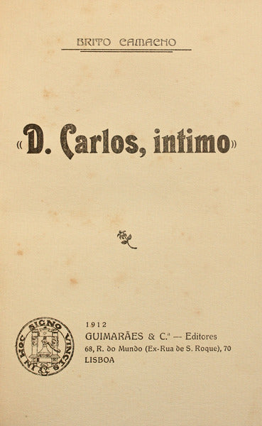 D. CARLOS, INTIMO.