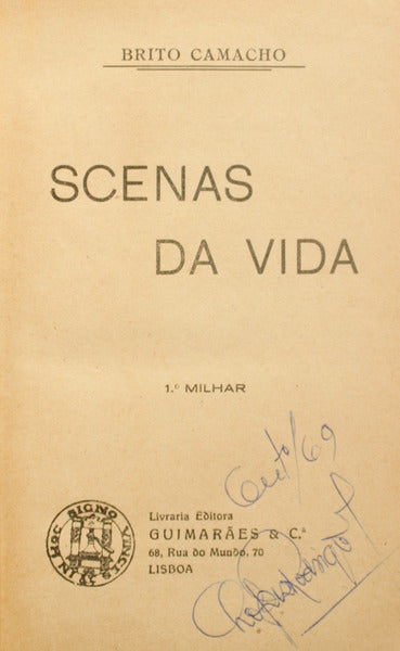 SCENAS DA VIDA. [1.º MILHAR]