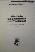 HISTÓRIA ECONÓMICA DE PORTUGAL. [2.ª EDIÇÃO/3 VOLS.]