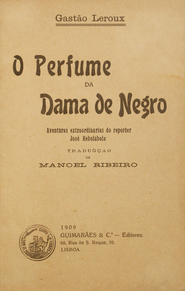 O PERFUME DA DAMA DE NEGRO.