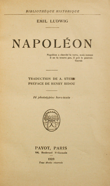 NAPOLÉON.