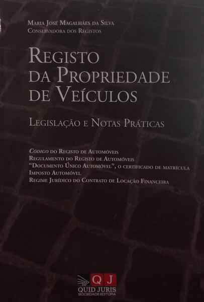 REGISTO DA PROPRIEDADE DE VEÃ?CULOS.