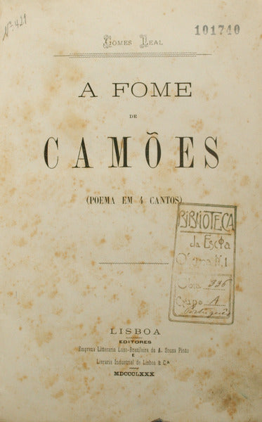 A FOME DE CAMÕES.