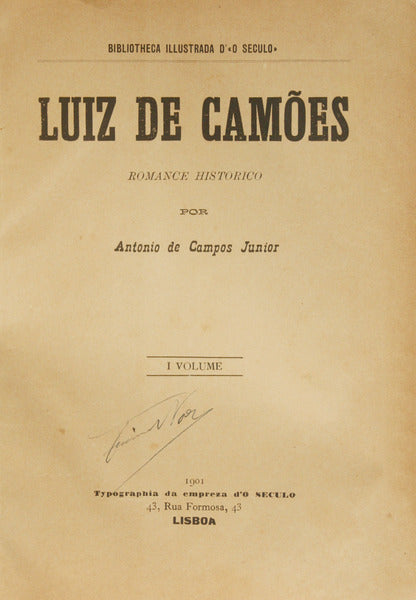 LUIZ DE CAMÕES. [1.ª EDIÇÃO]