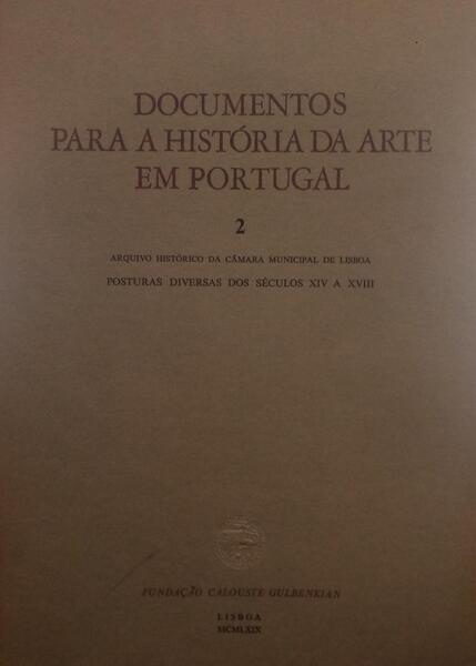 POSTURAS DIVERSAS DOS SÉCULOS XIV A XVIII.