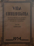VIDA CONTEMPORÂNEA N.º 1, MAIO 1934.