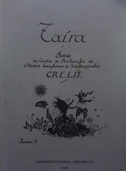 ZAÃ?RA, NUMÉRO 1, 1989.