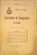BOLETIM DA SOCIEDADE DE GEOGRAPHIA DE LISBOA, N.ºS 7 A 12, 1901.