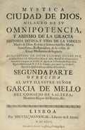 MYSTICA CIUDAD DE DIOS [SEGUNDA PARTE].