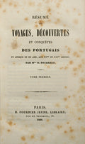 VOYAGES, DECOUVERTES ET CONQUETES DES PORTUGAIS EN AFRIQUE ET ASIE, AUX XV.EME ET XVI.EME SIÉCLES.