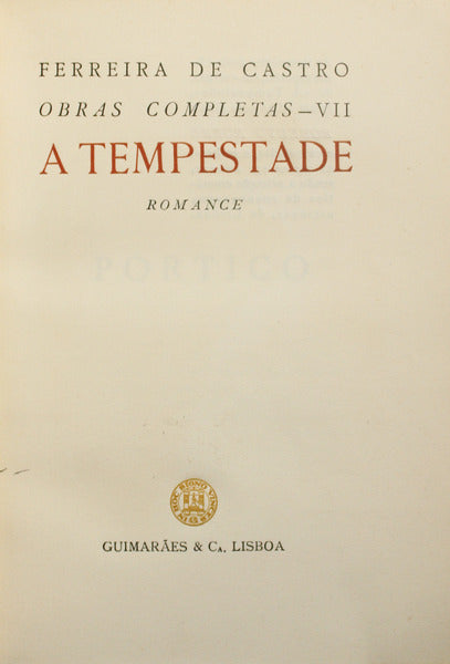 A TEMPESTADE.