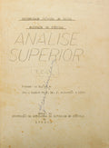 ANÃ?LISE SUPERIOR.