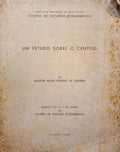 ÁGUEDO DE OLIVEIRA. (Artur) UM ESTUDO SOBRE O CENTEIO.