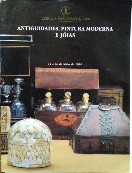 ANTIGUIDADES, PINTURA MODERNA E JOIAS. LEIRIA E NASCIMENTO, 1990.