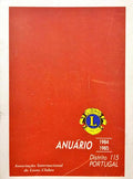 MORADO ROCHA. (Nuno) ANUÁRIO 1984 1985, DISTRITO 115, PORTUGAL.