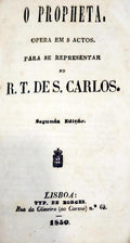 SCRIBE. (Eugénio) O PROPHETA.