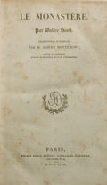 SCOTT. (Walter) LE MONASTÈRE. LA FIANCÉE DE LAMMERMOOR, UNE LÉGENDE DE MONTROSE. [2 VOLS.]