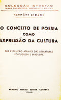 CIDADE. (Hernâni) O CONCEITO DE POESIA COMO EXPRESSÃO DA CULTURA.
