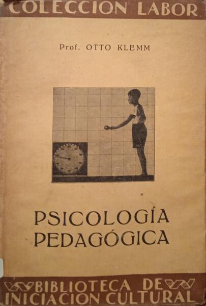 PSICOLOGÍA PEDAGÓGICA.