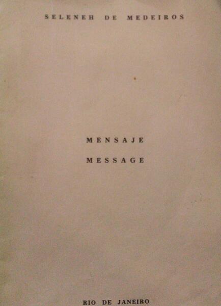 MENSAJE. MESSAGE.