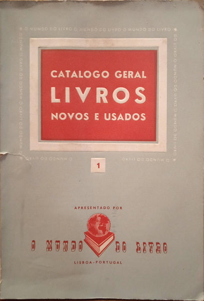CATÃ?LOGO GERAL, N.º 1.
